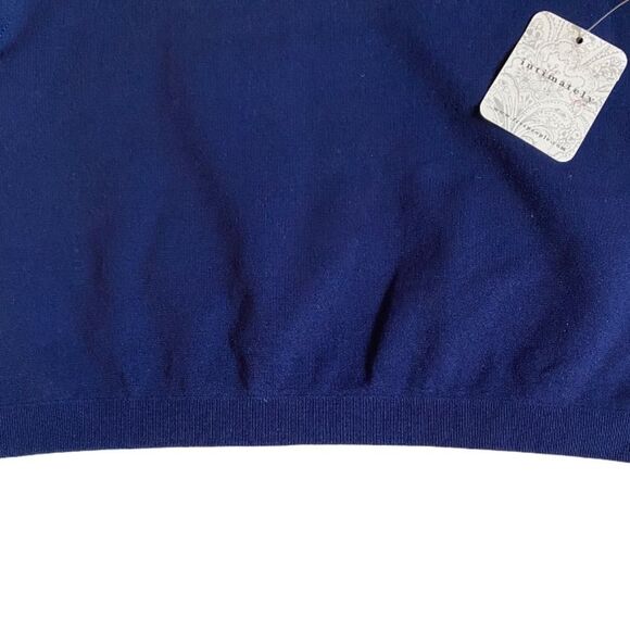 NWT Free People Intimately Scoop Neck Tank Top Size XS/S Crop Navy Blue Summer - Picture 9 of 14